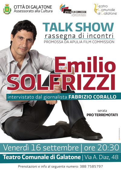 Talk Show con EMILIO SOLFRIZZI