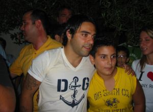 Miccoli con i fans