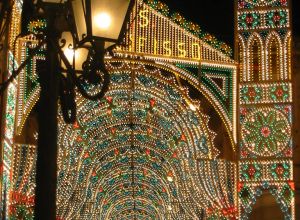 Luminarie in via R. Elena