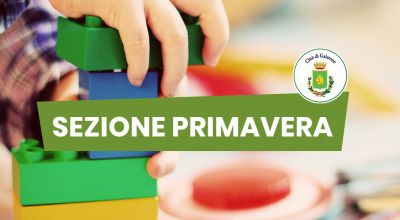APERTE LE ISCRIZIONI ALLA SEZIONE PRIMAVERA