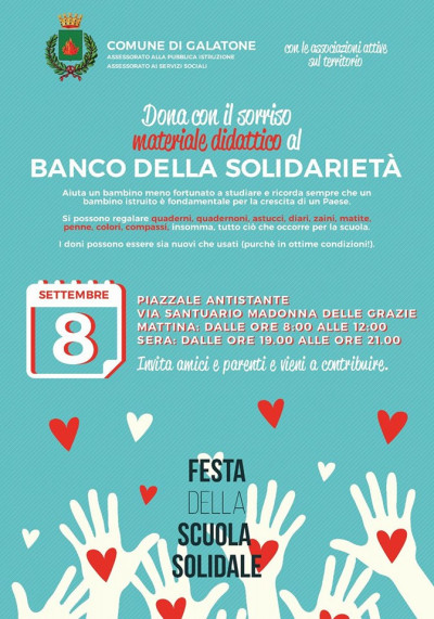 Festa della scuola solidale