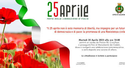 Celebrazione Commemorativa del 25 Aprile 