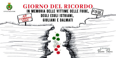 10 Febbraio - Giorno del ricordo