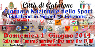 Giornata Nazionale dello sport