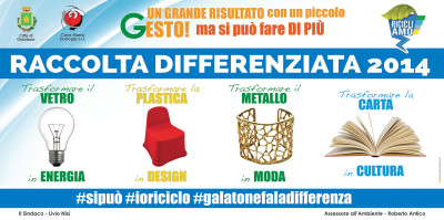 Raccolta differenziata 2014