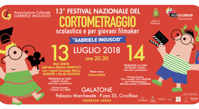 13° Festival Nazionale del Cortometraggio scolastico e per giovani filmaker