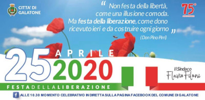 75° ANNIVERSARIO DELLA LIBERAZIONE