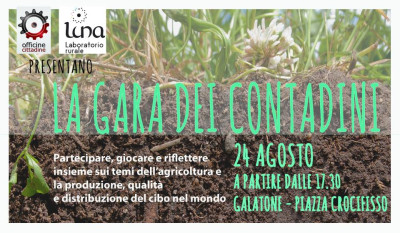 24 agosto ore 17:30 - GARA DEI CONTADINI