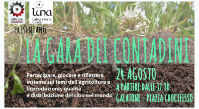 24 agosto ore 17:30 - GARA DEI CONTADINI