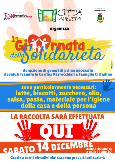 1^ GIORNATA DELLA SOLIDARIETA'