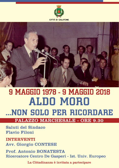 ALDO MORO... Non solo per ricordare