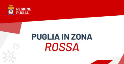 DA LUNEDÌ 15 MARZO PUGLIA IN ZONA ROSSA