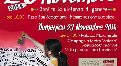 GIORNATA INTERNAZIONALE  CONTRO LA VIOLENZA SULLE DONNE