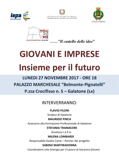 GIOVANI E IMPRESE - Insieme per il futuro