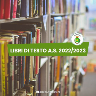 AVVISO STRAORDINARIO PER CONTRIBUTI LIBRI DI TESTO A.S. 2022/2023