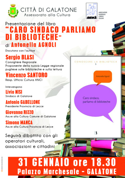 Caro Sindaco parliamo di Biblioteche