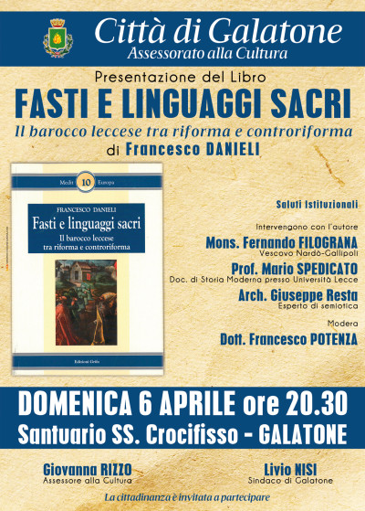 “Fasti e linguaggi sacri. Il barocco leccese tra riforma e controriform...