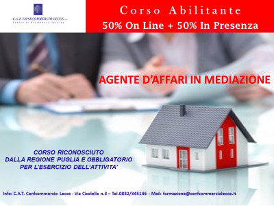 CORSO  AGENTI D’AFFARI IN MEDIAZIONE