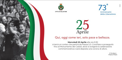 Celebrazione anniversario della Liberazione