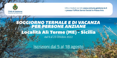 SOGGIORNO TERMALE E DI VACANZA IN SICILIA