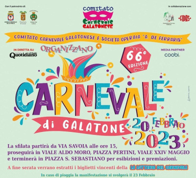 66° Carnevale di Galatone