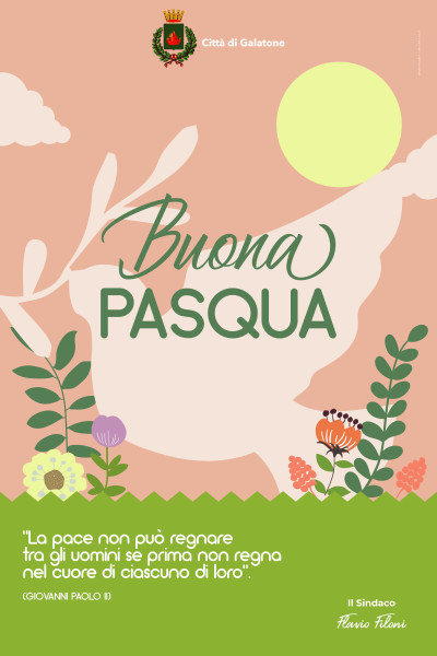 Auguri di buona Pasqua