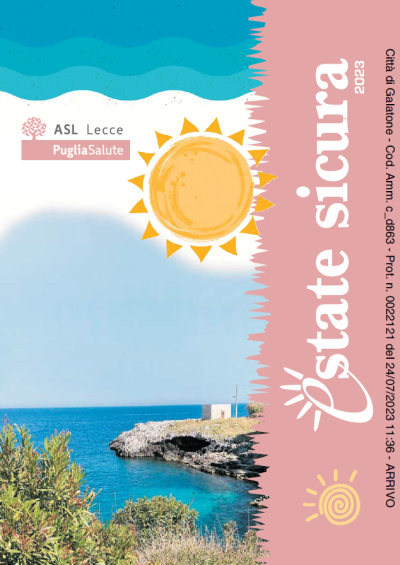 ESTATE SICURA 2023 - ASL LECCE - PUGLIA SALUTE