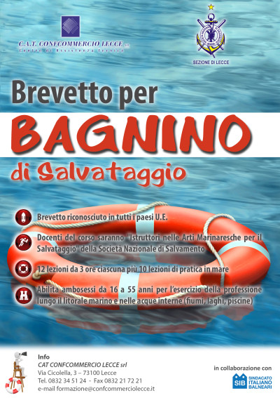 CORSO BAGNINO DI SALVATAGGIO