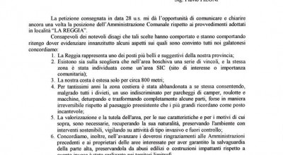 Il Sindaco risponde alla petizione del Partito Democratico Circolo di Galaton...