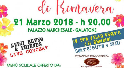 CENA SOLIDALE DI PRIMAVERA