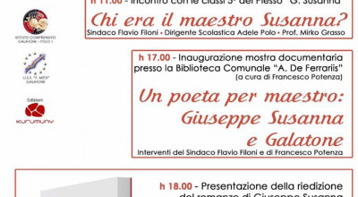 90º Anniversario della scomparsa di Giuseppe Susanna 