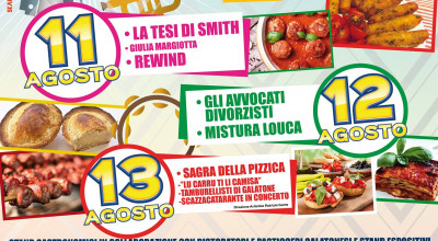 SAGRA DEL CARNEVALE 11, 12 e 13 agosto