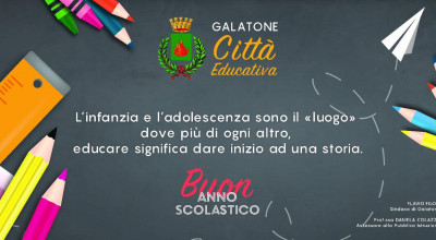 Messaggio del Sindaco Flavio Filoni alla comunità scolastica