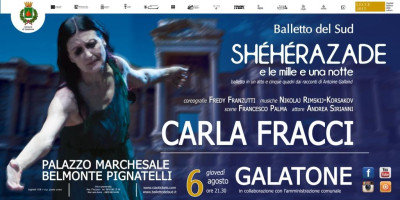 SHEHERAZADE e le mille e una notte_Balletto del Sud con CARLA FRACCI