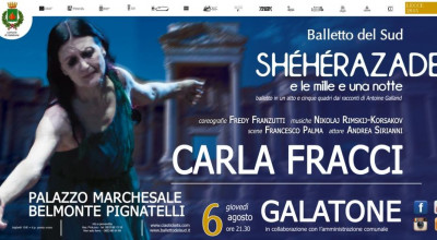 SHEHERAZADE e le mille e una notte_Balletto del Sud con CARLA FRACCI