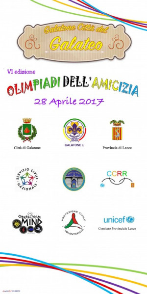 OLIMPIADI DELL'AMICIZIA 2017